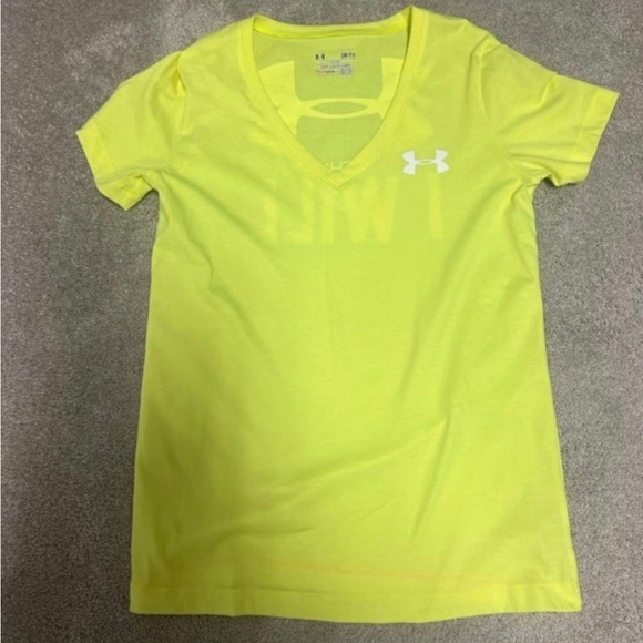 Under Armour tshirt neon yellow - Picture 1 of 3